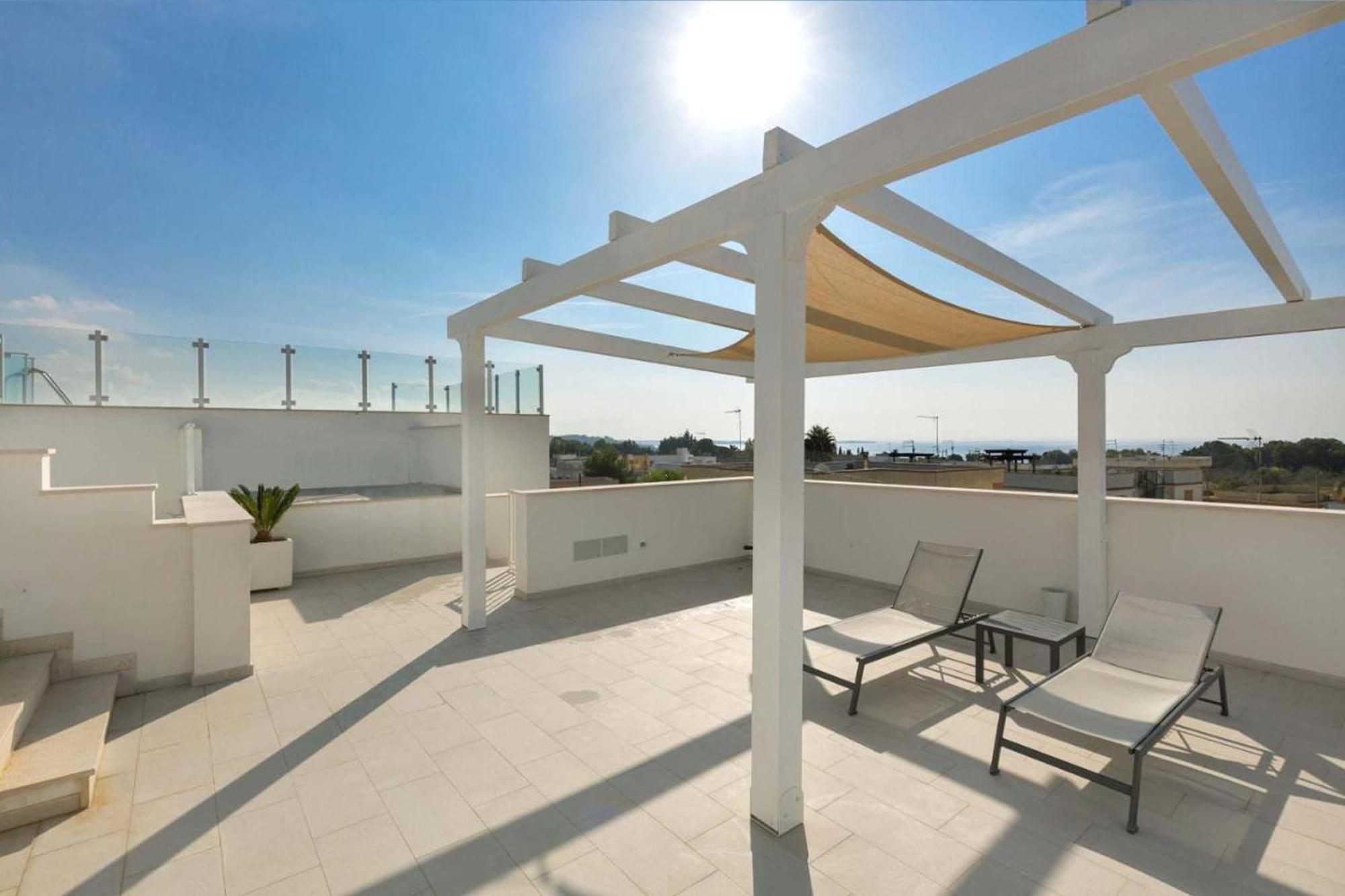 Tramonti Incredibili In Piscina - Apartment8 Con Ac Wifi In Residence Santa Maria al Bagno Eksteriør billede