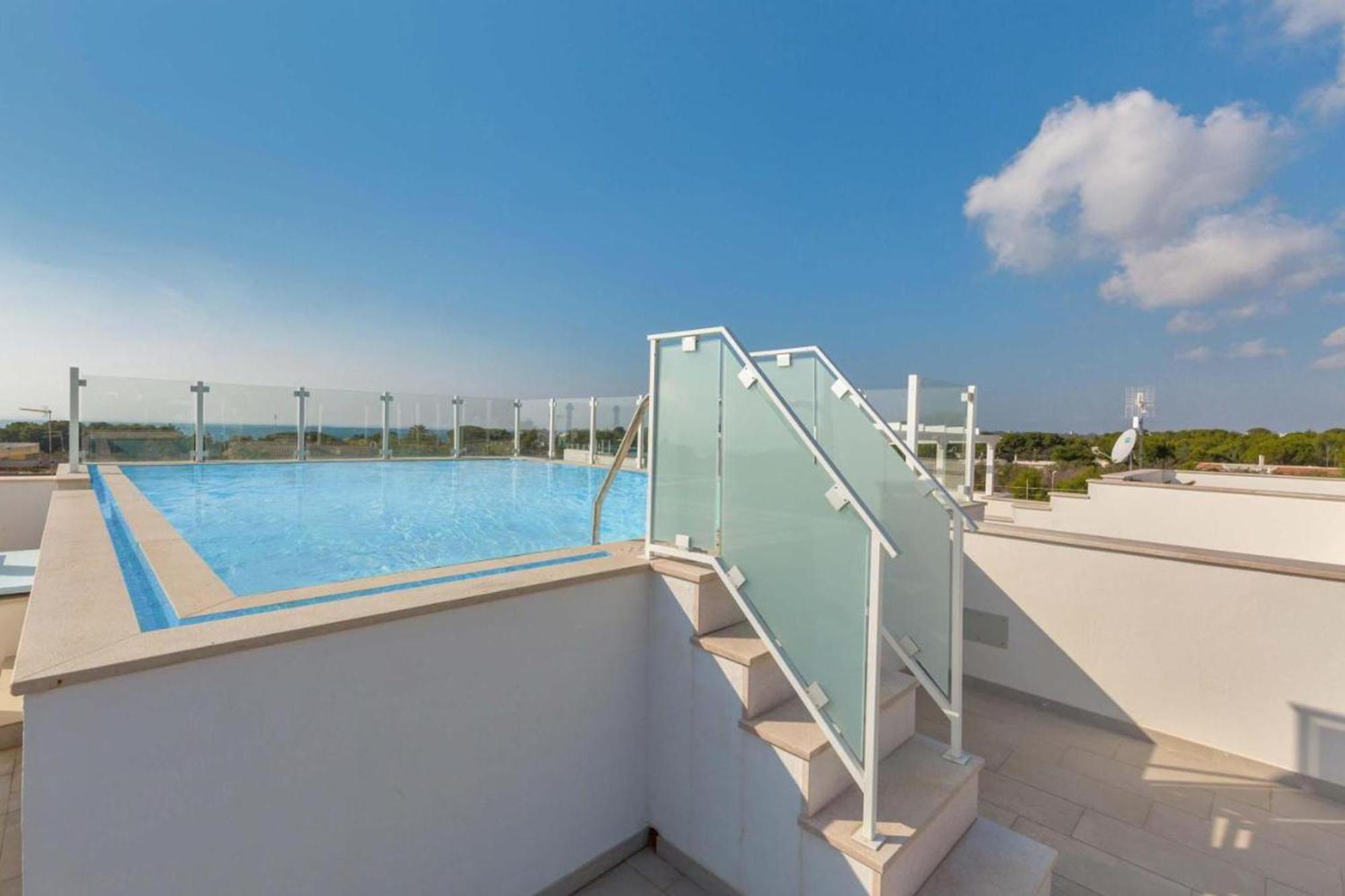 Tramonti Incredibili In Piscina - Apartment8 Con Ac Wifi In Residence Santa Maria al Bagno Eksteriør billede